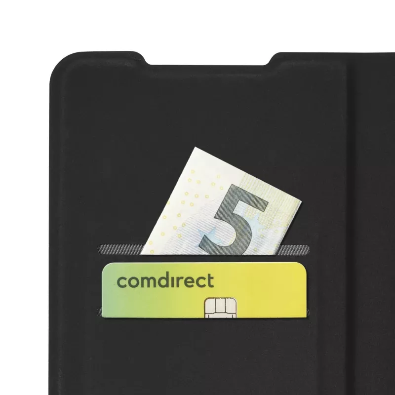 HAMA Daily Protect folio vāciņš mobilajam tālrunim Galaxy S26 Ultra, 17,5 cm (6,9 collas), melns, 2 kartes kabatiņas, galda statīvs
