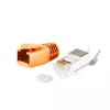 Vadu savienotājs RJ-45 ShiverPeaks BS72067-O Vīrišķais Oranžs