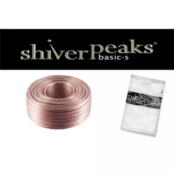 Audio kabelis ShiverPeaks BS06-151011 25m caurspīdīgs