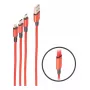 USB kabelis ShiverPeaks BS14-50070 1,2 m USB A USB C Micro-USB B melns