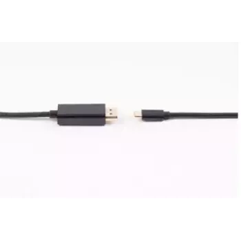 HDMI kabelis ShiverPeaks BS10-62045 0,1m HDMI Type A USB Type-C Melns