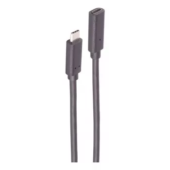USB kabelis ShiverPeaks BS13-44035 USB 3.2 Gen 2 2m USB C Melns