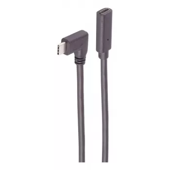 USB Kabelis ShiverPeaks BS13-54155 USB 3.2 Gen 2x2 1,5 m Melns
