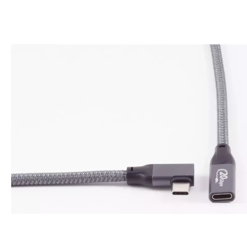 USB kabelis ShiverPeaks BS13-56030 2m USB 3.2 Gen 2x2 pelēks