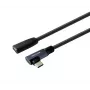 Vivolink PROUSBCMF2A USB kabelis 2 m USB C Melns