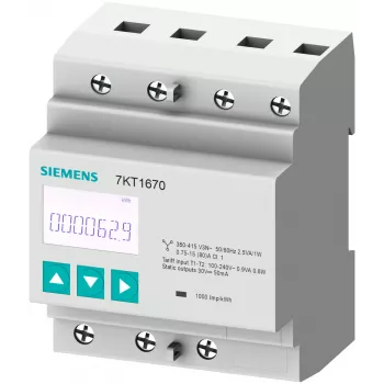 Siemens 7KT1665 elektriskais skaitītājs