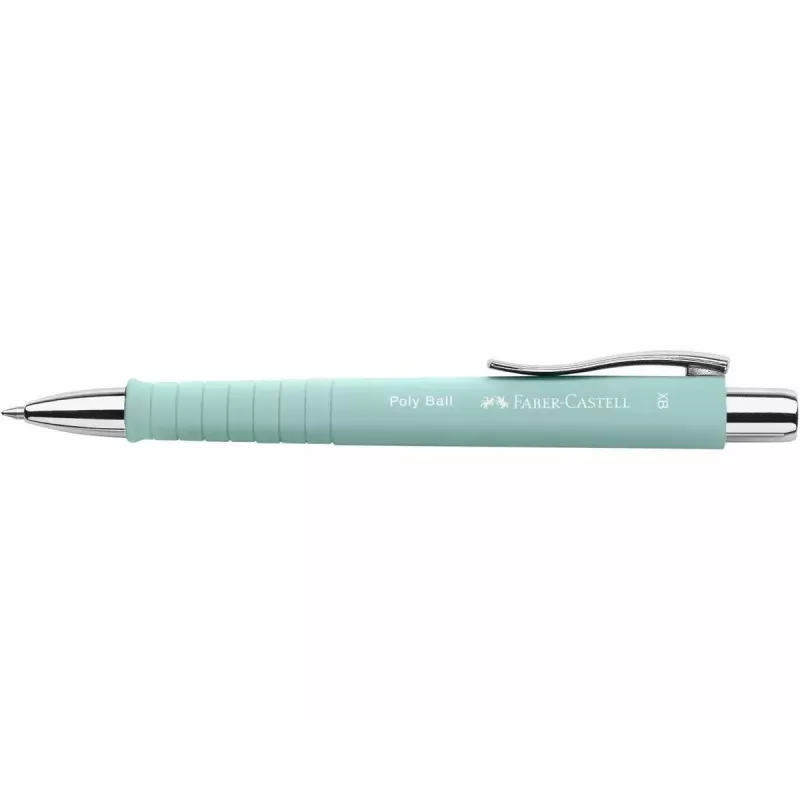 Lodīšu pildspalva Faber-Castell 241105 ar klipsi, izvelkama, zila tinte, īpaši trekns uzgalis, 1 gab.