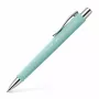 Lodīšu pildspalva Faber-Castell 241105 ar klipsi, izvelkama, zila tinte, īpaši trekns uzgalis, 1 gab.