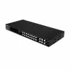 Lindy 16x16 HDMI 4K60 matrica, HDMI, HDMI, 3,5 mm, 3840 x 2160 pikseļi, melna, metāla