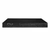 Lindy 16x16 HDMI 4K60 matrica, HDMI, HDMI, 3,5 mm, 3840 x 2160 pikseļi, melna, metāla