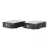 Lindy 300m Fibre Optic HDMI 4K60 and USB KVM Extender, Transmitter & receiver, Wired, 300 m, 3840 x 2160 pixels, Melns, Metal
