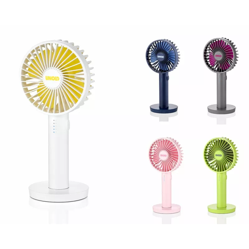 Unold Breezy II balts 10 cm rokas ventilators