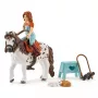 schleich HORSE CLUB Mia & Spotty, Zirgs ar jātnieku, Zirgi, 5 gadi, Daudzkrāsains, Plastmasa