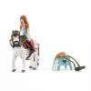 schleich HORSE CLUB Mia & Spotty, Zirgs ar jātnieku, Zirgi, 5 gadi, Daudzkrāsains, Plastmasa