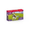schleich HORSE CLUB Mia & Spotty, Zirgs ar jātnieku, Zirgi, 5 gadi, Daudzkrāsains, Plastmasa