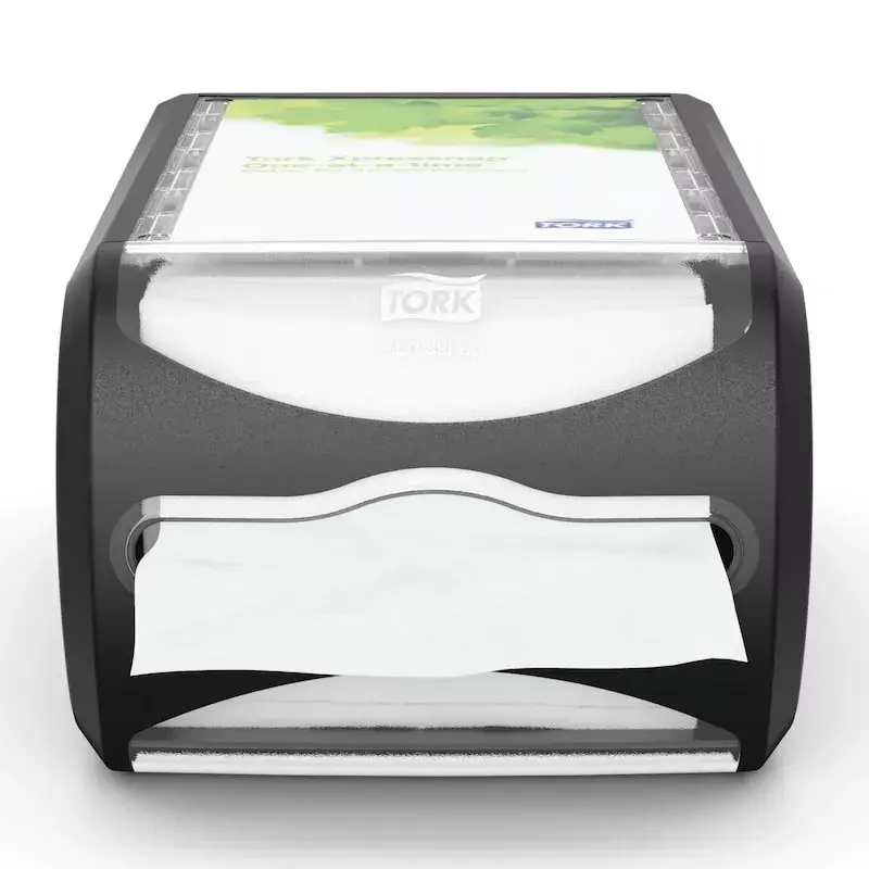 Tork Xpressnap 272511 galda salvešu dozators, melns
