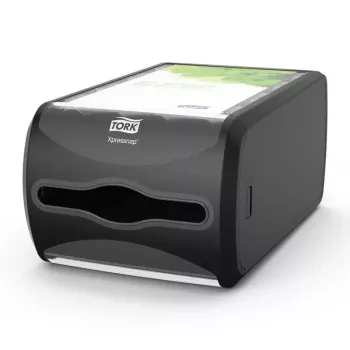 Tork Xpressnap 272511 galda salvešu dozators, melns