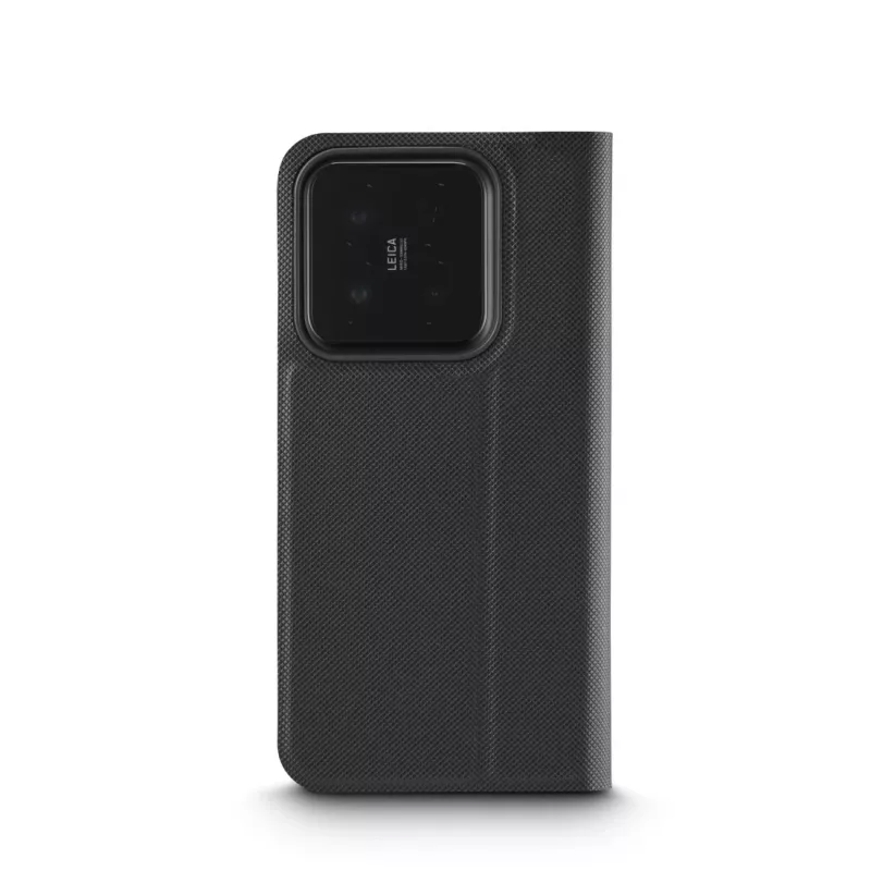 HAMA folio phone case for Xiaomi 15T — Daily Protect, 17.4 cm (6.83 inch), Melns, 2 card pockets, desktop stand