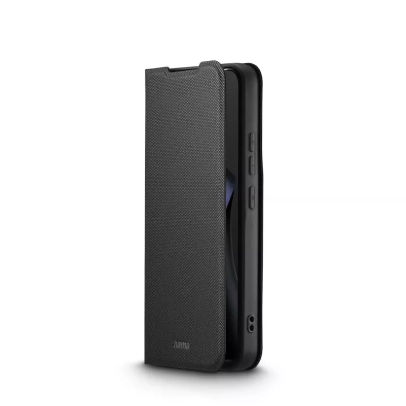 HAMA folio phone case for Xiaomi 15T — Daily Protect, 17.4 cm (6.83 inch), Melns, 2 card pockets, desktop stand