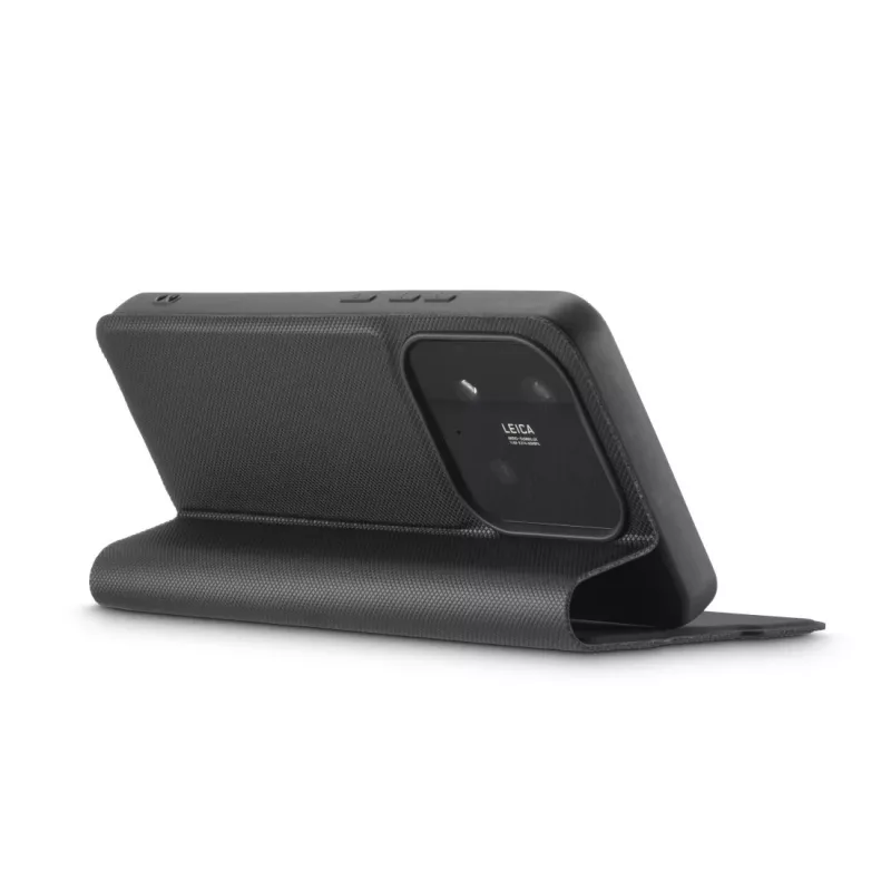 HAMA folio phone case for Xiaomi 15T — Daily Protect, 17.4 cm (6.83 inch), Melns, 2 card pockets, desktop stand
