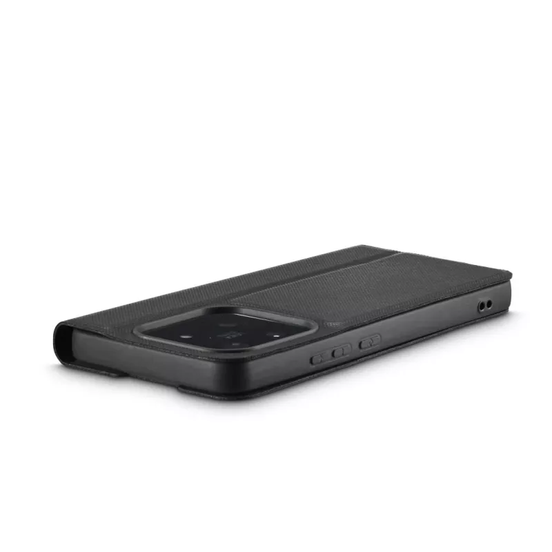 HAMA folio phone case for Xiaomi 15T — Daily Protect, 17.4 cm (6.83 inch), Melns, 2 card pockets, desktop stand