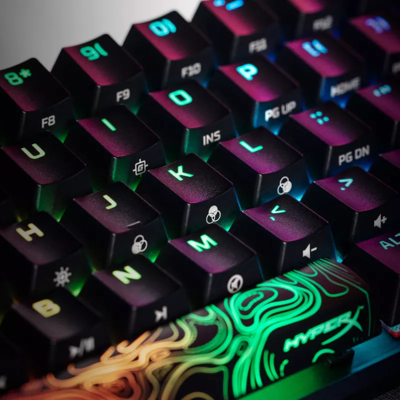 HyperX Alloy Origins 60 - mehāniskā spēļu tastatūra - HX Red