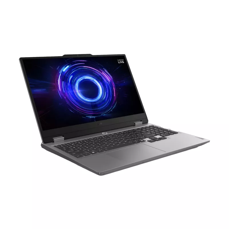Lenovo LOQ 15IRX10 Intel® Core™ i7 i7-13650HX Klēpjdators 39,6 cm (15,6 collas) Full HD 16 GB DDR5-SDRAM 1 TB SSD NVIDIA GeForce RTX 5070 Wi-Fi 6 (802.11ax) Windows 11 Home vācu valoda pelēks