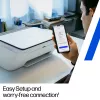 HP DeskJet 2922 bezvadu daudzfunkcionālā krāsu printeris, termiskā tintes druka, krāsu drukāšana, 4800 x 1200 DPI, krāsu kopēšana, A4, balta