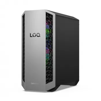 Lenovo LOQ Tower 26ADR10 AMD Ryzen™ 7 8745HX 32 GB DDR5-SDRAM 1 TB SSD NVIDIA GeForce RTX 5070 Windows 11 Home PC Melns