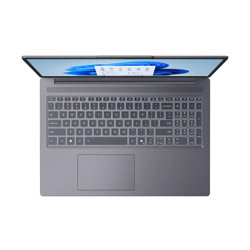 Lenovo IdeaPad plāns 3 16ARP10 AMD Ryzen™ 3 7335U Klēpjdators 40,6 cm (16 collas) WUXGA 8 GB DDR5-SDRAM 512 GB SSD Wi-Fi 7 (802.11be) Windows 11 Home Pelēks vācu