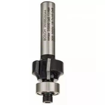 Bosch Accessories 2608628344 cietmetāla frēzgalva ar noapaļošanas profilu, 8 mm kāts, 53 mm garums