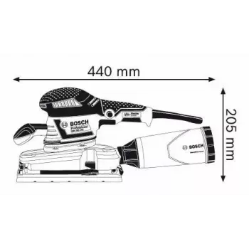 Bosch GSS 280 AVE Professional orbitālie slīpmašīna 11000 RPM 22000 OPM