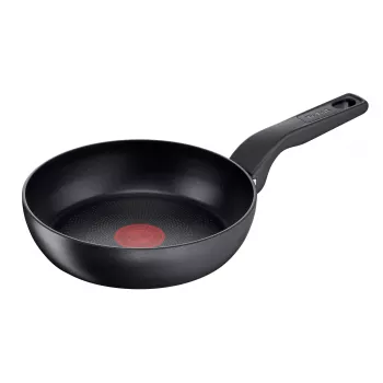 Tefal Hard Titanium Pro G28990 pannu komplekts, 2 gab., titāna pārklājums, alumīnijs, indukcija, 175°C, melns