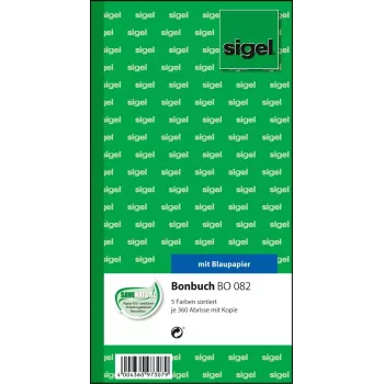 Nelīmējoša etiķete Sigel BO082 daudzkrāsaina taisnstūrveida
