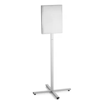 Informācijas stends Durable 502957 A3 nerūsējošais tērauds, 638×638×1420 mm, antracīta/pelēks
