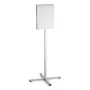 Informācijas stends Durable 502957 A3 nerūsējošais tērauds, 638×638×1420 mm, antracīta/pelēks