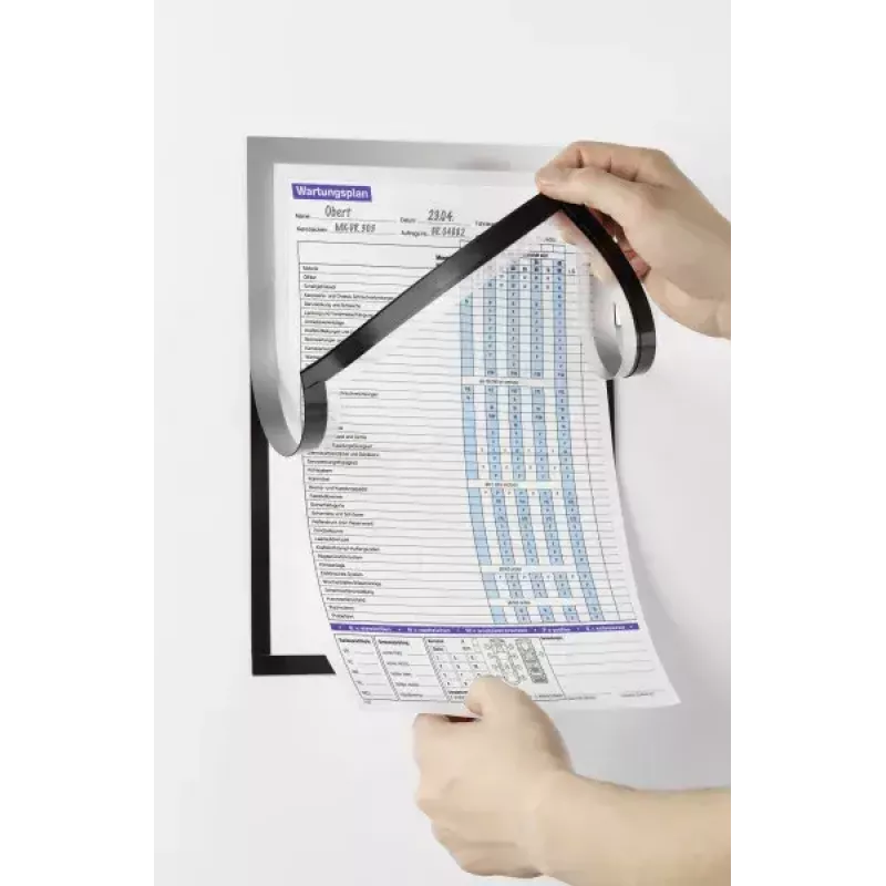Magnētiskais rāmis A4 Durable Duraframe sudraba