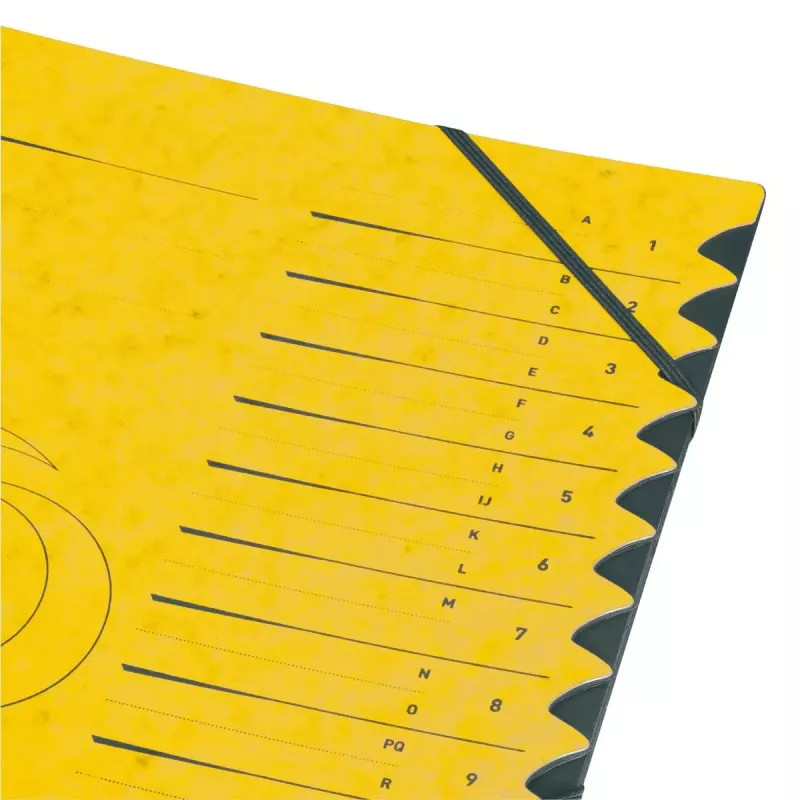 Herlitz 10843340 tab index, dzeltens, A4