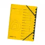 Herlitz 10843340 tab index, dzeltens, A4