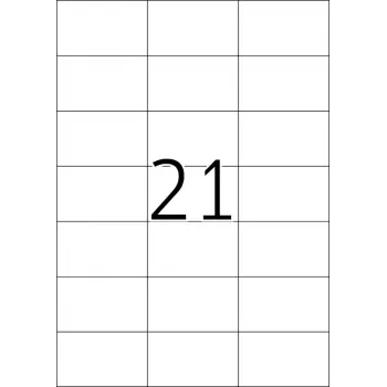 Pašlīmējoša printera uzlīme HERMA Labels Premium A4 70x42,3 mm 525 gab.