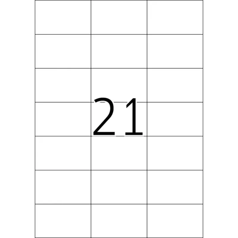 Pašlīmējoša printera uzlīme HERMA Labels Premium A4 70x42,3 mm 525 gab.