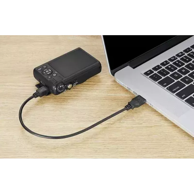 USB vads Renkforce RF-4455807 0,3 m USB A Mini-USB B melns