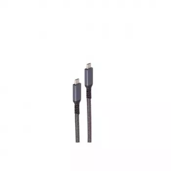 USB kabelis ShiverPeaks BS14-75007 2m USB 3.2 Gen 2 USB C melns balts
