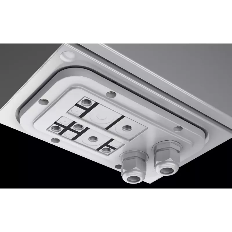 Rack plate Rittal SZ 2563.200 Gaiši pelēka Plastmasa 447x149 mm