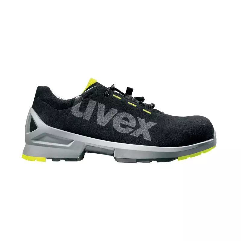 Drošības apavi UVEX 8544.8 S2 SRC — sieviešu, mikrovelūra virsa, PU zole, sieta odere