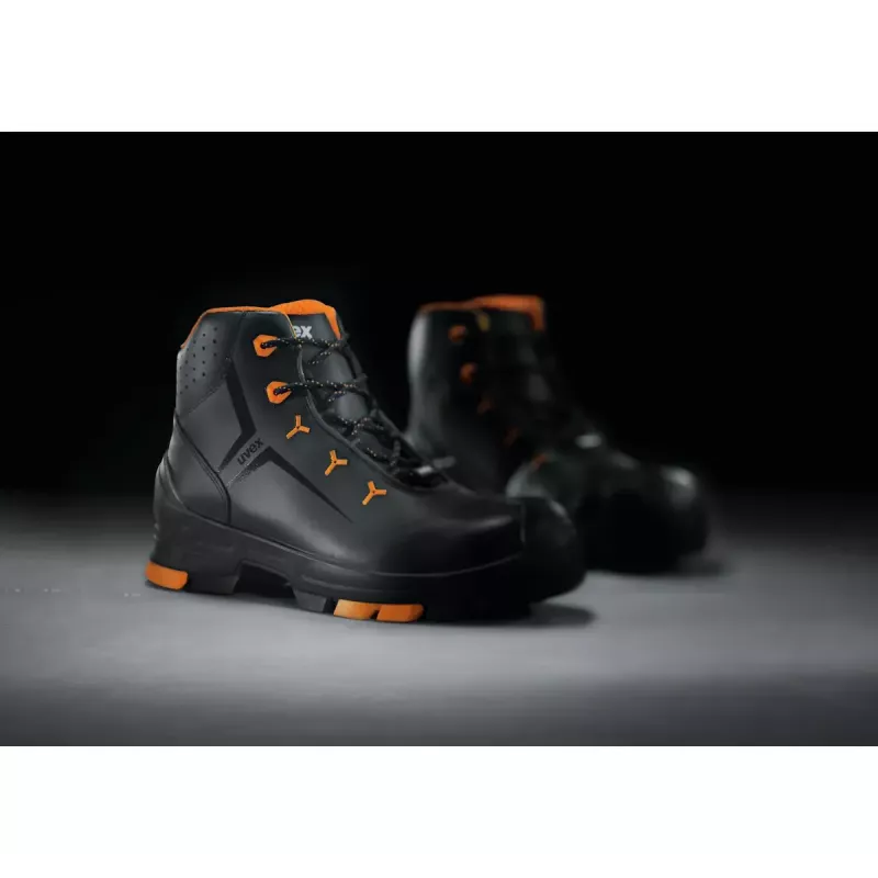 Drošības zābaki Uvex 65032 Unisex Pieaugušo Oranža Melna