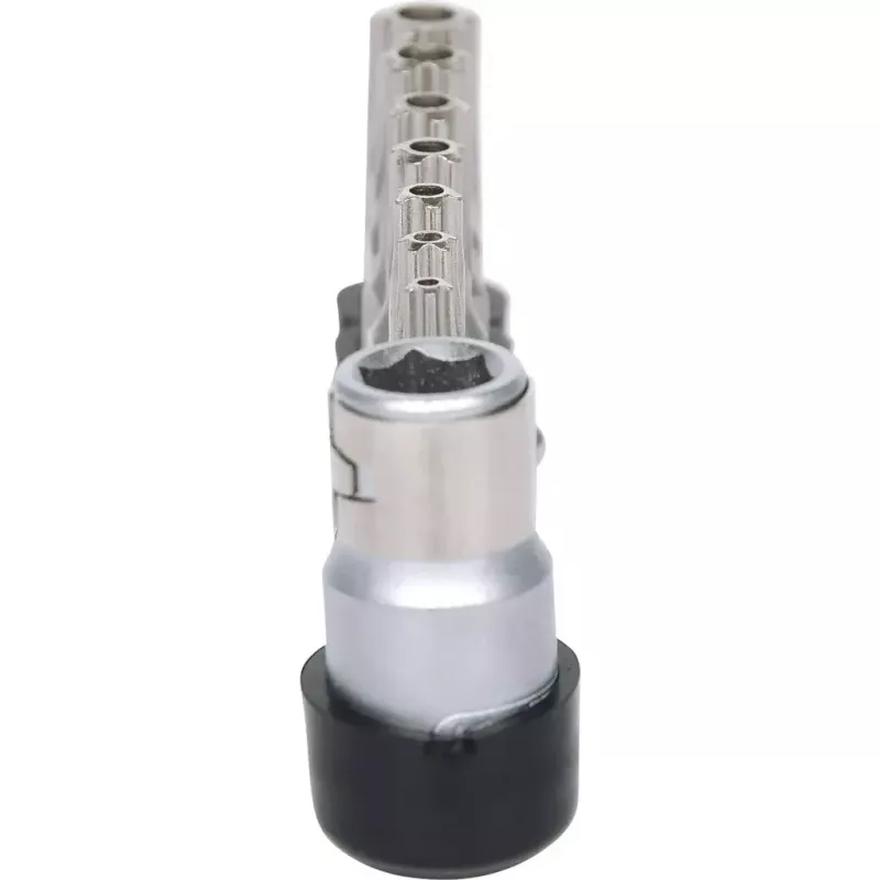 Skrūvgrieža uzgaļu komplekts ks tools 911.1480 8 gab. niķelēti 25 mm 1/4 collu kāts DIN 3126 ISO 1173 E 6,3