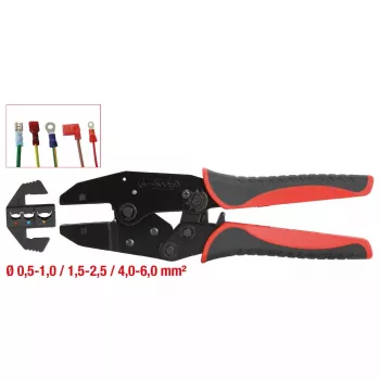 Kabeļu presēšanas knaibles KS Tools 115.1425 svars 491 g