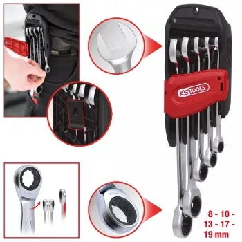 Zobgriežņu atslēgas KS Tools 503.4255