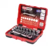 Uzgriežņu atslēgu komplekts KS Tools 918.3050 31 galviņas Hroma-vanādija tērauds